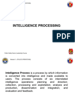 Intelligence Processing