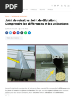 Joints de dilatation SOPRAJOINT PLUS | PDF | Béton | Acier