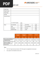 Engineering Drawing Review Checklist | PDF