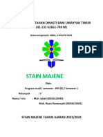 Masa Pemerintahan Dinasti Bani Umayyah 2