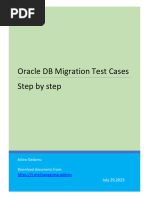 A Step by Step Oracle DB Migration Test Case 1704032098