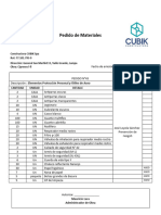 Pedido de EPP y Aseo N°43