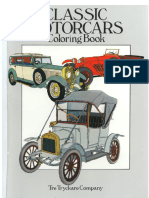Classic Cars Color Book