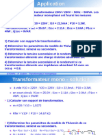 Transformateur Mono Application