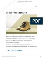 19 Different Boots Types & Styles For Men - Suits Expert