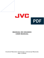 JVC Universal Remote RM-C3590