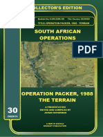 Booklet 0-006-5200-100: SOUTH AFRICAN OPERATIONS: OPERATION PACKER, 1988 - THE TERRAIN