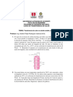 Taller #3, Flujo de Calor en Estado Estable, Aletas