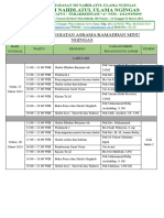 Rundown Kegiatan Asrama Ramadhan Minu Ngingas Fix