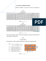 Calculo de Ladrillos Por m2