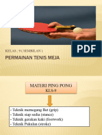 Materi Bola Ping Pong KLS-9