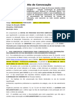 Convocação Por E-Mail - Edital 39 2023 Português Serra