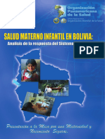 Salud Materno Infantil en Bolivia, Analisis de La Respuesta Al Sistema de Salud