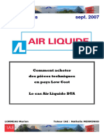 Comment acheter des pièces techniques en LCC - Air Liquide