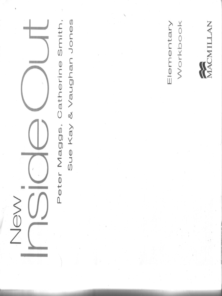 New Inside Out Elementary WB PDF Free | PDF