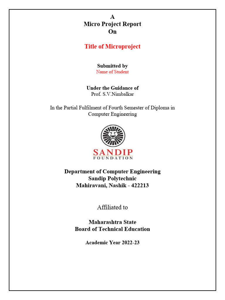 Micro Project on GUI Application Development | PDF | Data | Databases