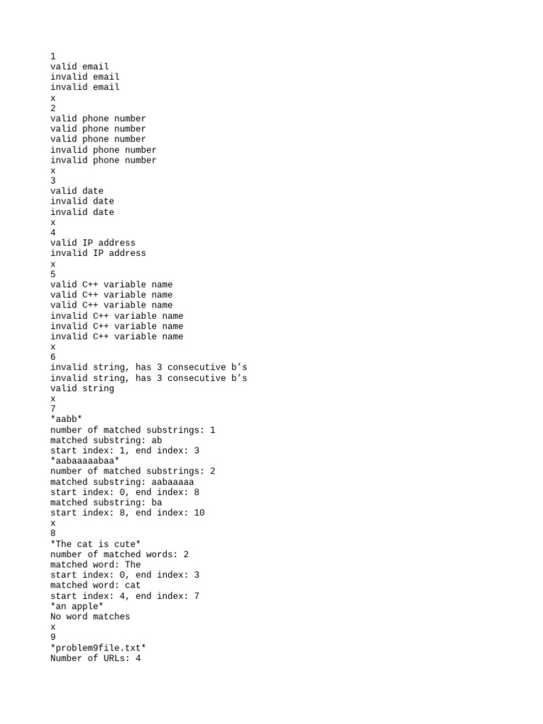 Sample Output | PDF | Career & Growth | Teaching Methods & Materials