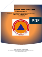 Renja Perubahan BPBD 2022 PDF