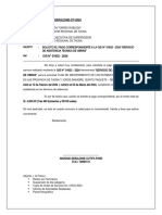 CARTA N°01 ARi PAGO DE SERViCiOS