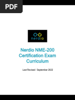 Nerdio NME-200 Certification Exam Curriculum