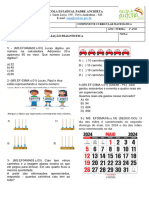 Avaliação Diagnóstica Matemática 4º A e B