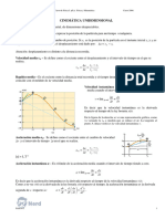 Ficha 01 - Cinemetica Unidimensional.