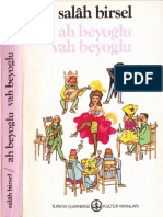 Salah Birsel - Salah Bey Tarihi 2 - Ah Beyoğlu Vah Beyoğlu - İş B.Yay-1983-cs