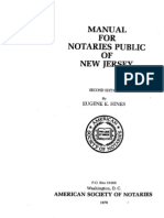 New Jersey Notarial Protest Procedure