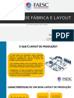 Projeto de Fábrica e Layout