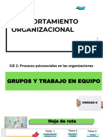 Clase Unidad 6 - Grupos y Trabajo en Equipo