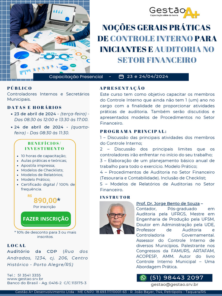 Noções Gerais Práticas de Controle Interno para Iniciantes e Auditoria ...