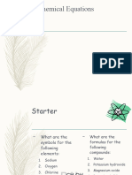 Ppt Balancing Chemical Equations