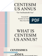 Centesimus Annus