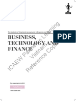Business Technology and Finance 2020 Study Manual For Vietnam