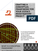 Crafting A Conceptual Framework For Your Science Investigatory Project