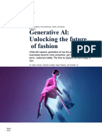 Generative Ai Unlocking The Future of Fashion
