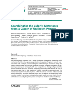 Searching For The Culprit: Metastases From A Cancer of Unknown Primary