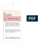 Formato Matriz de Riesgos - Usac