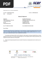 SCDF Approval for Change of Use | PDF | Fire Safety | Public Sphere