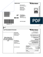 Paketschein 244016541376 Munkelwitz 160124