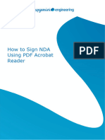 How To Sign F-SAN (NDA) Using Adobe Acrobat