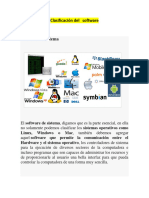 Clasificación Del Software
