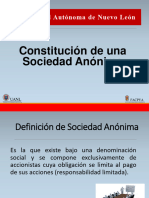 CONSTITUCION DE UNA SOCIEDAD ANONIMA (1)
