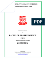 432-Zoology Course Structure