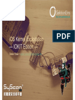 SyScanTaipei2011 StefanEsser iOS Kernel Exploitation IOKit Edition