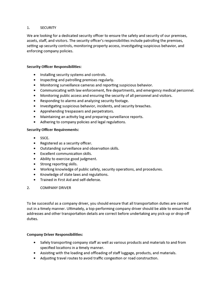 JOB VACANCY ADVERTISEMENT SAMPLE PDF IN ENGLISH visual data 5