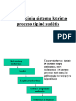 3 Pask - IS Kūrimo Procesas