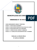 ORDENANZA Codigo Ordenamiento Urbano y Territorial COUT - 0