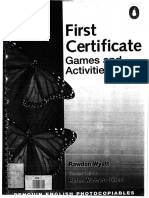 English Teaching Resources - Fce - Games & Activities