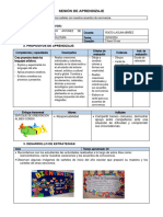 SESIÓN DE APRENDIZAJE ARTE Y CULTURA 20 DE MARZO